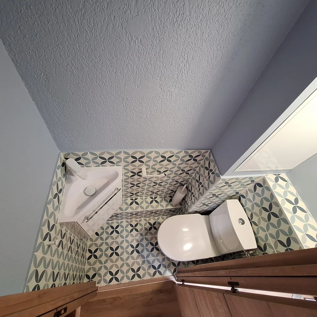 Rénovation salle de bain à Le Pradet — Création salle d'eau sous combles, après travaux